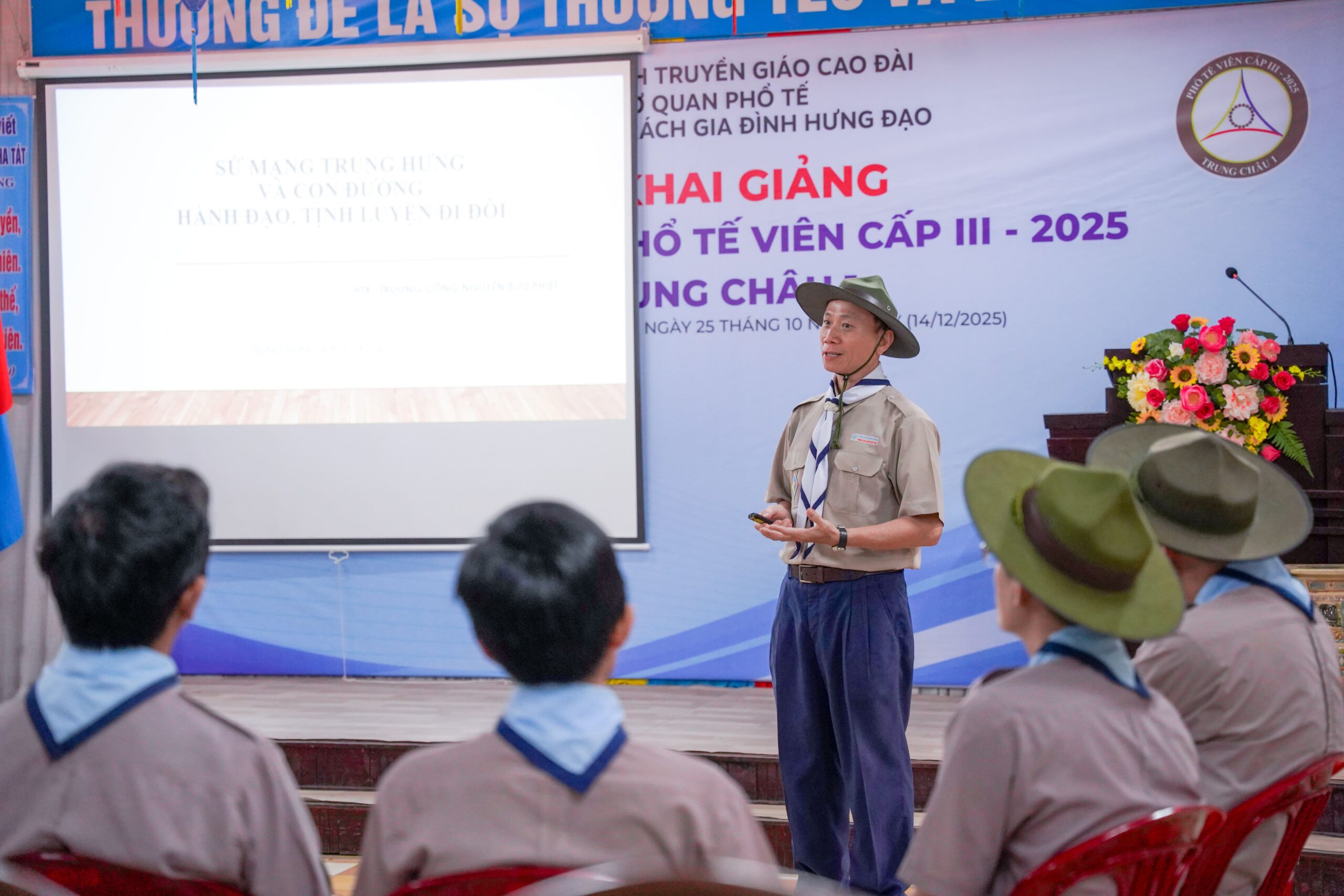 Lễ khai giảng khóa tu tập PTV cấp III – 2025 (Trung Châu 1) – ảnh 43