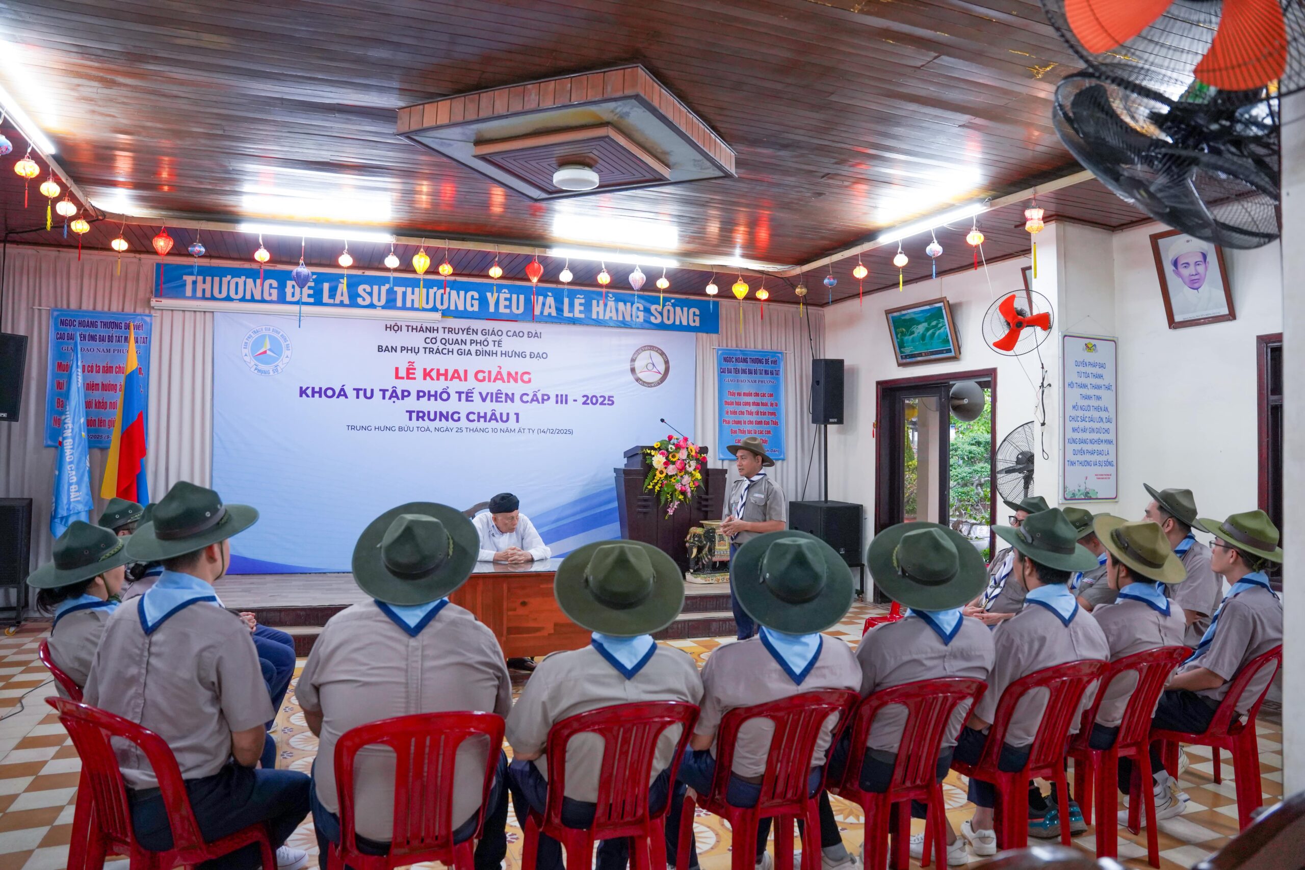 Lễ khai giảng khóa tu tập PTV cấp III – 2025 (Trung Châu 1) – ảnh 46