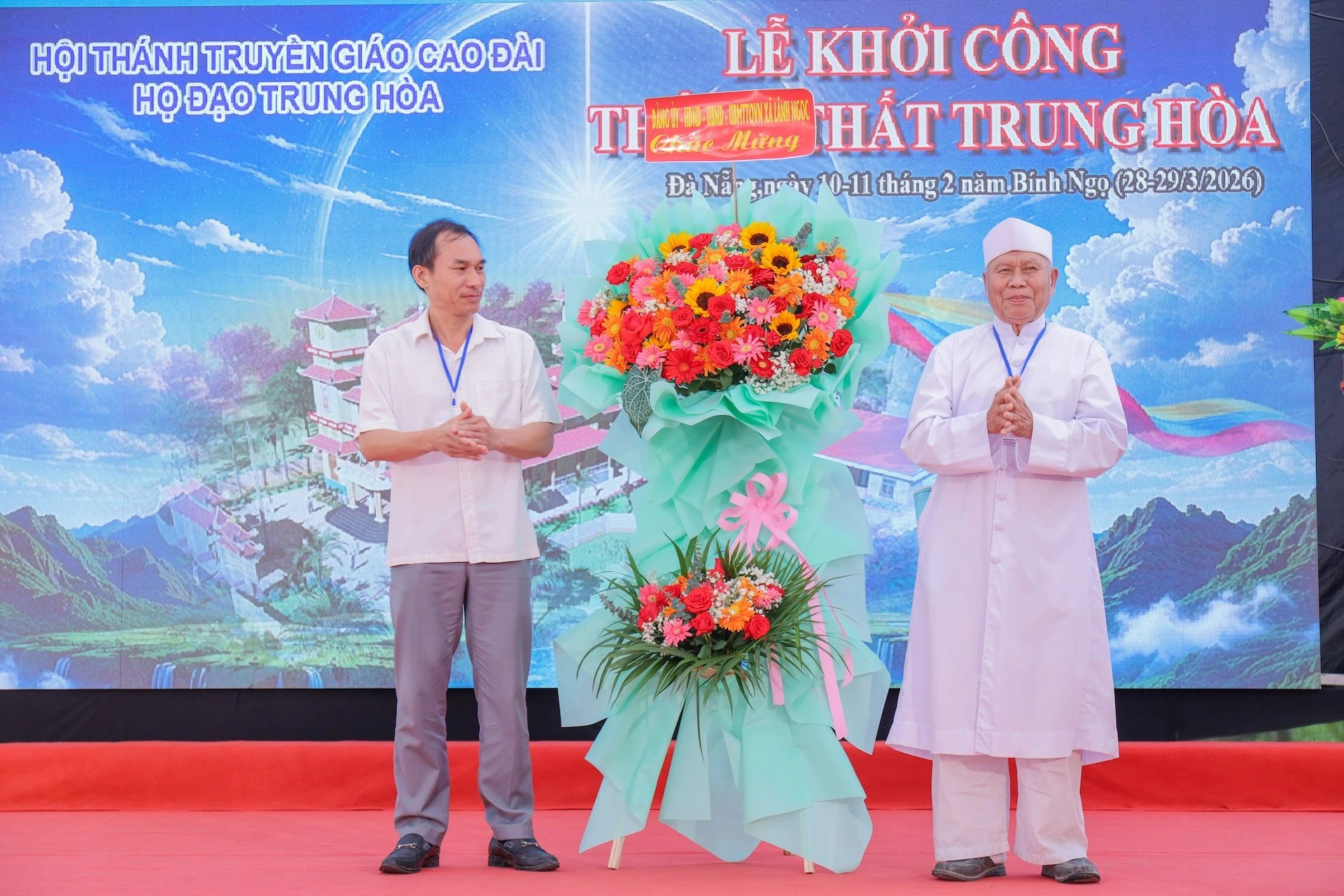 Lễ khởi công xây dựng ngôi Tam Đài – Họ đạo Trung Hòa (Đà Nẵng) – ảnh 24