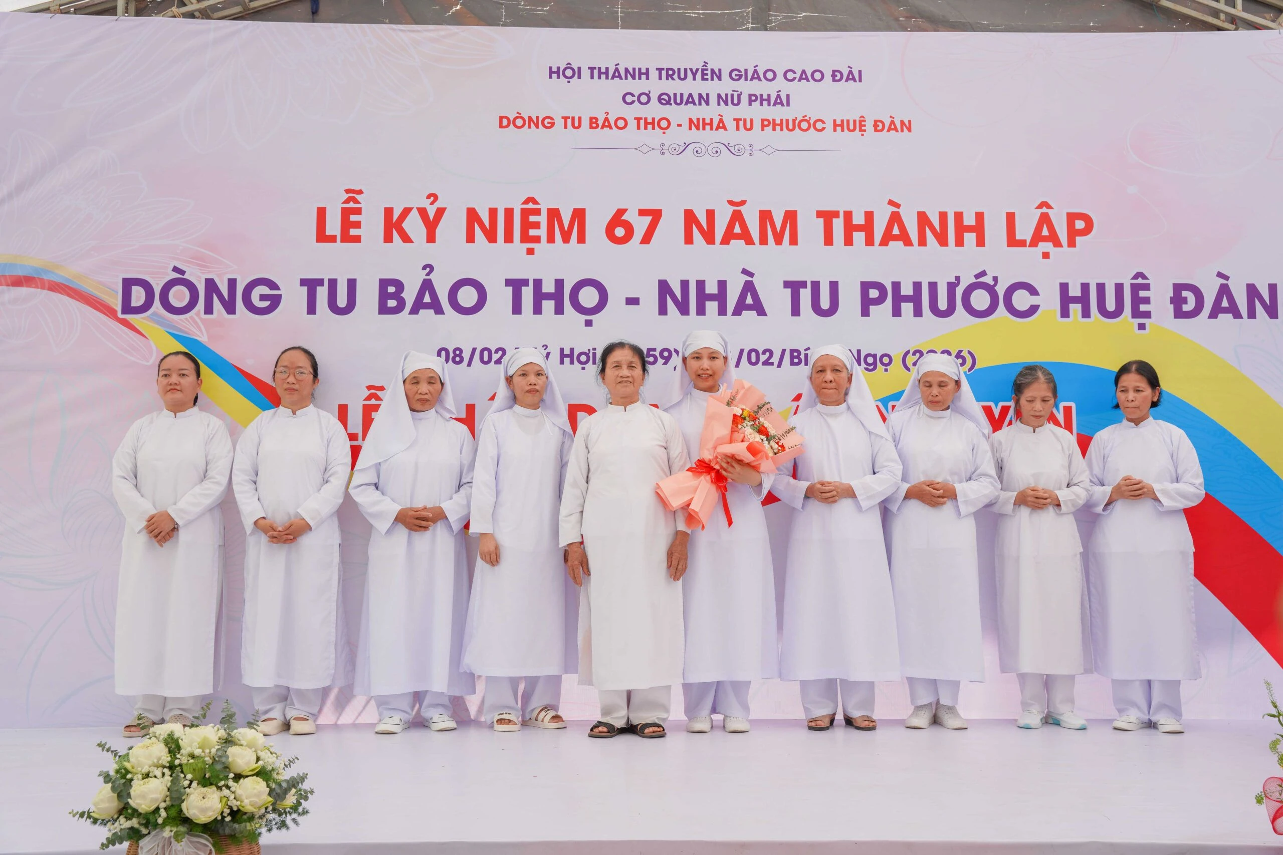 Lễ kỷ niệm 67 năm thành lập Dòng tu Bảo Thọ – Nhà tu Phước Huệ Đàn &amp; lễ nhập dòng, lập nguyện – ảnh 15