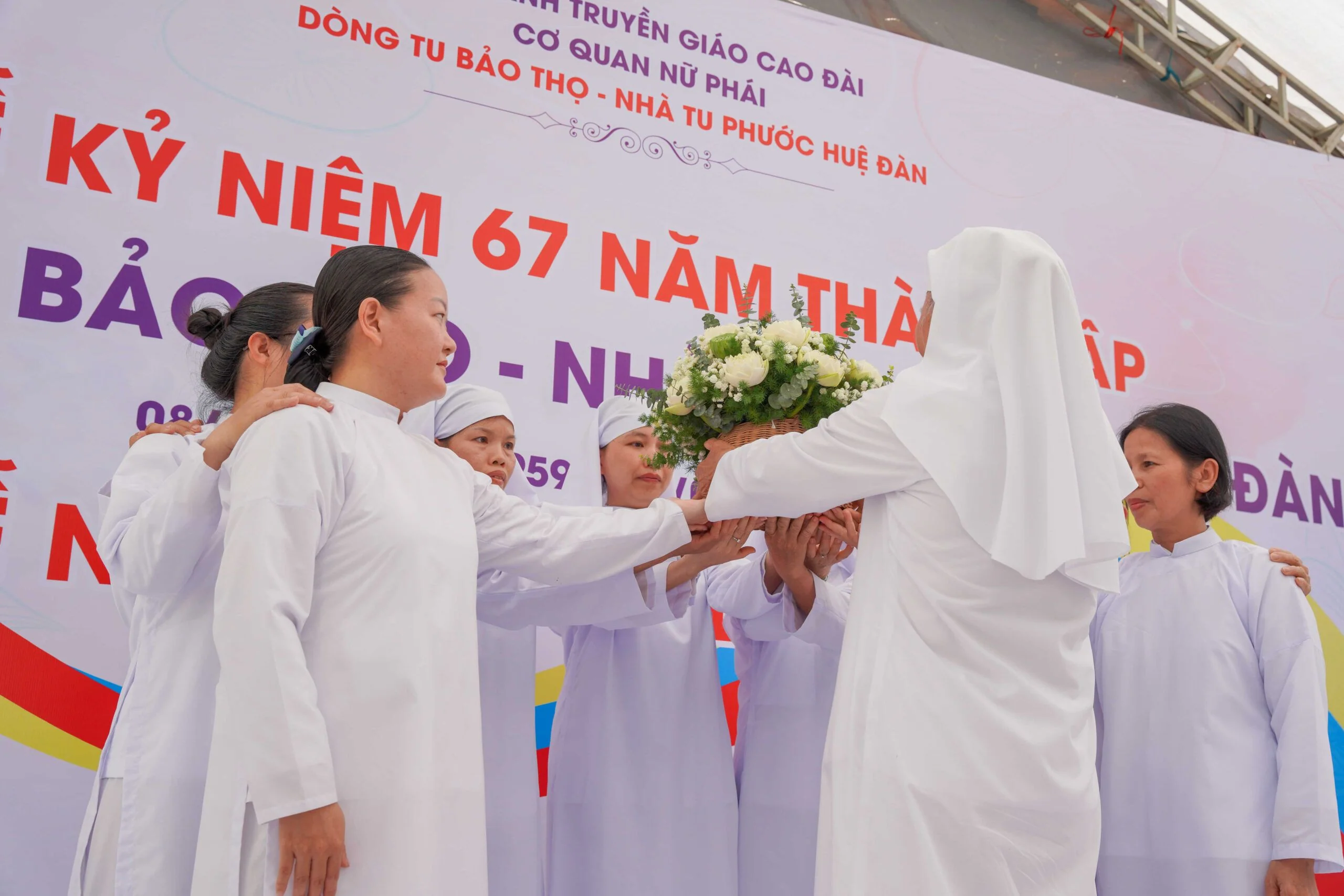 Lễ kỷ niệm 67 năm thành lập Dòng tu Bảo Thọ – Nhà tu Phước Huệ Đàn &amp; lễ nhập dòng, lập nguyện – ảnh 16