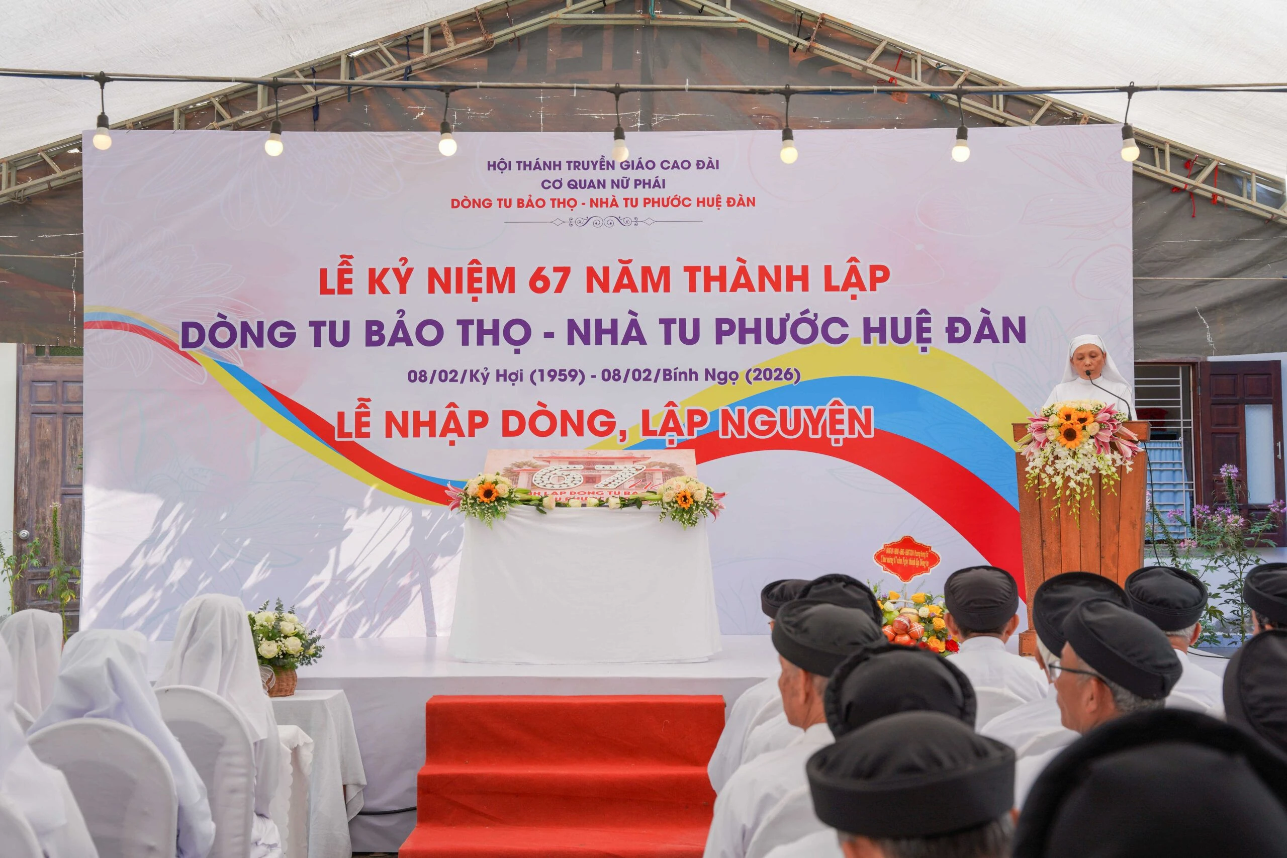 Lễ kỷ niệm 67 năm thành lập Dòng tu Bảo Thọ – Nhà tu Phước Huệ Đàn &amp; lễ nhập dòng, lập nguyện – ảnh 7