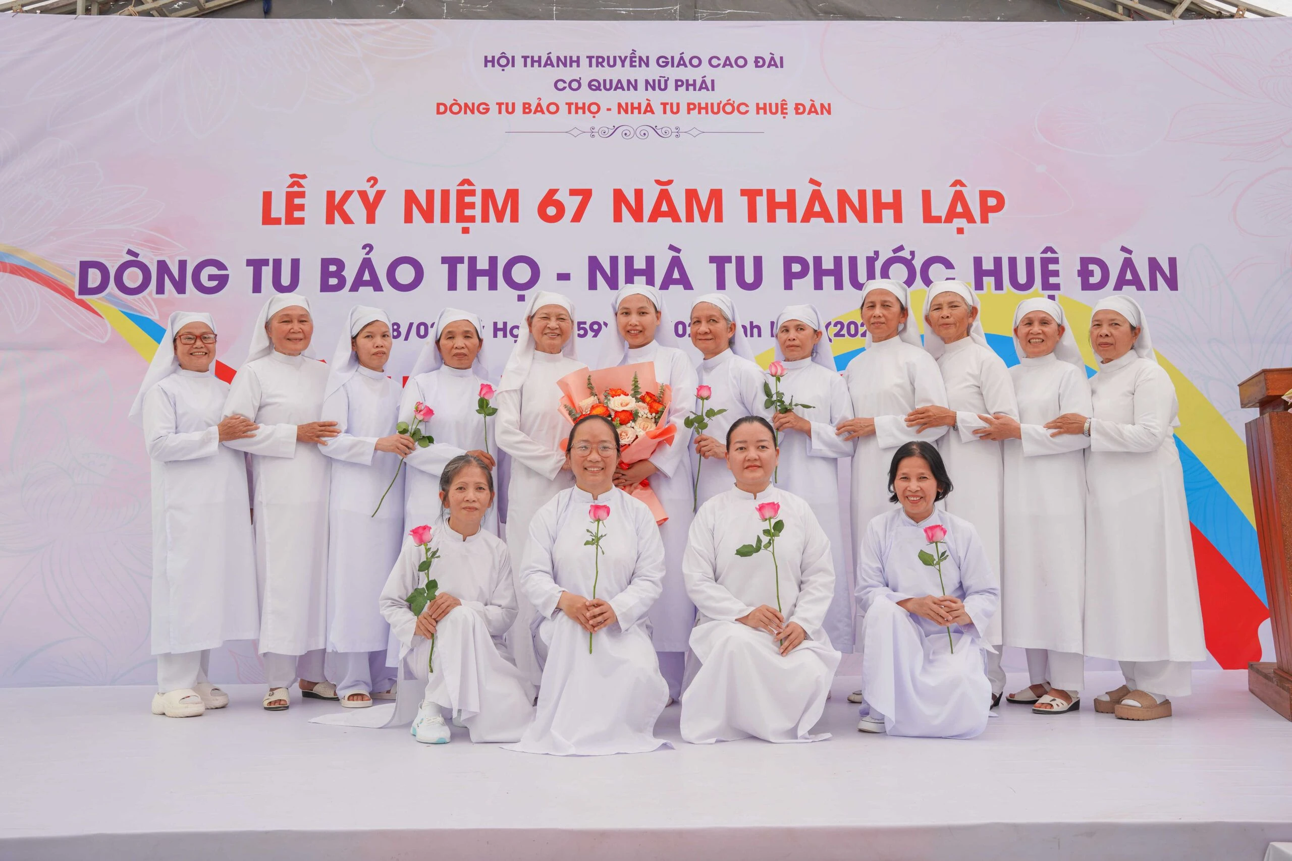Lễ kỷ niệm 67 năm thành lập Dòng tu Bảo Thọ – Nhà tu Phước Huệ Đàn &amp; lễ nhập dòng, lập nguyện – ảnh 25