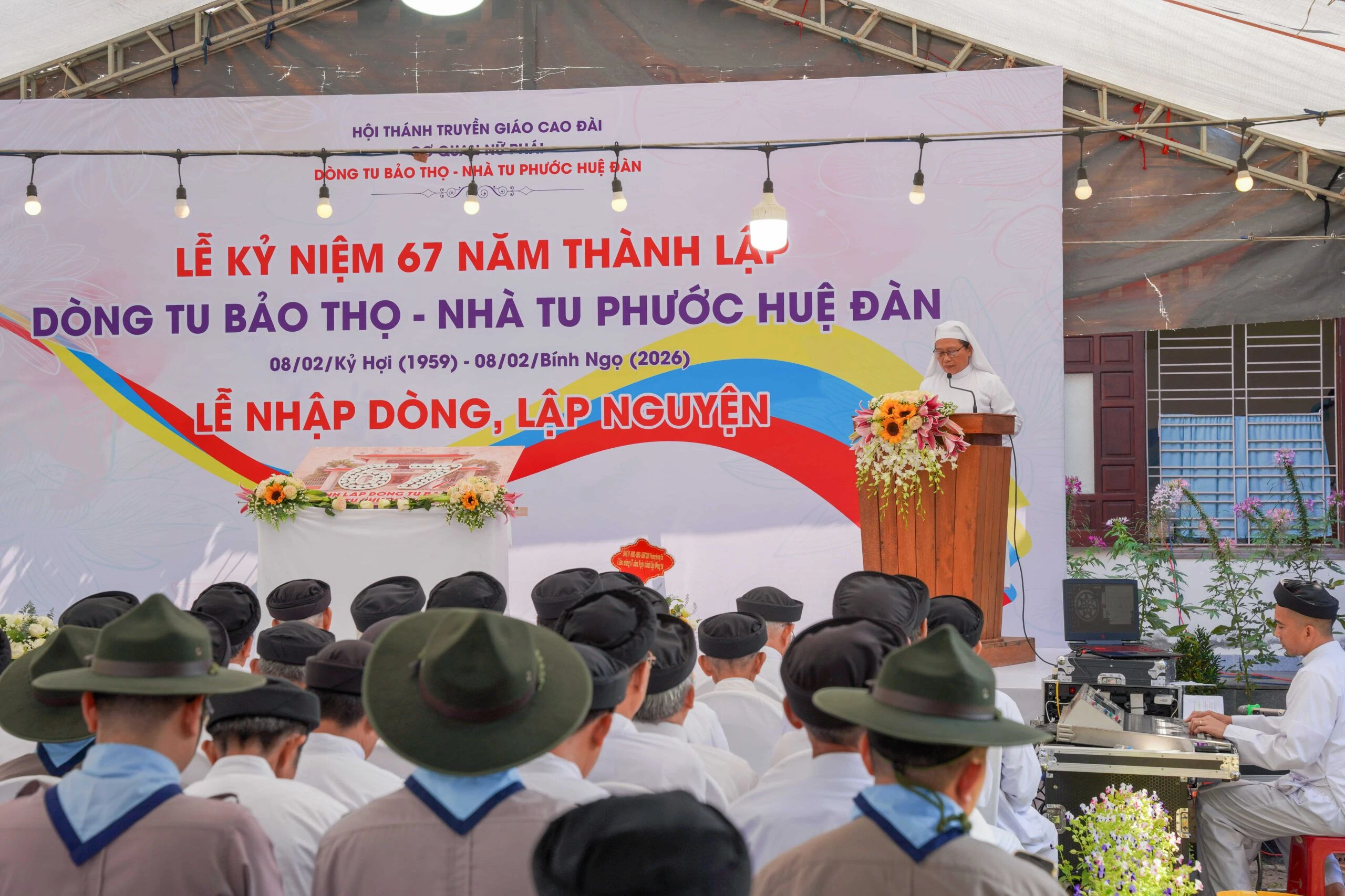 Lễ kỷ niệm 67 năm thành lập Dòng tu Bảo Thọ – Nhà tu Phước Huệ Đàn &amp; lễ nhập dòng, lập nguyện – ảnh 8