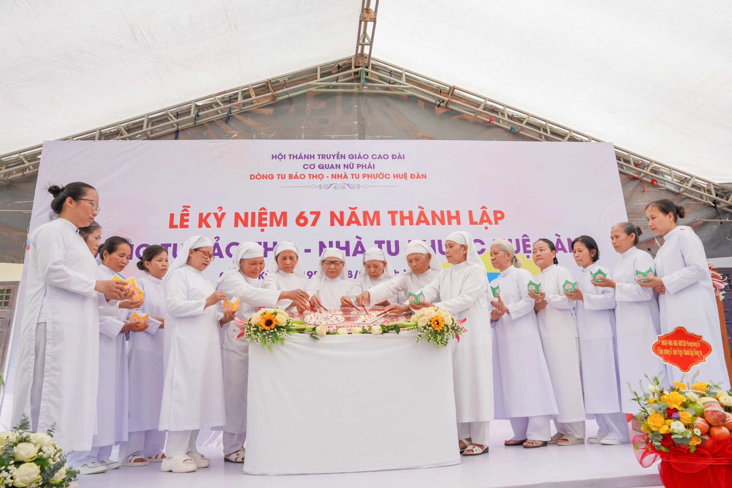 Lễ kỷ niệm 67 năm thành lập Dòng tu Bảo Thọ – Nhà tu Phước Huệ Đàn &amp; lễ nhập dòng, lập nguyện – ảnh 10