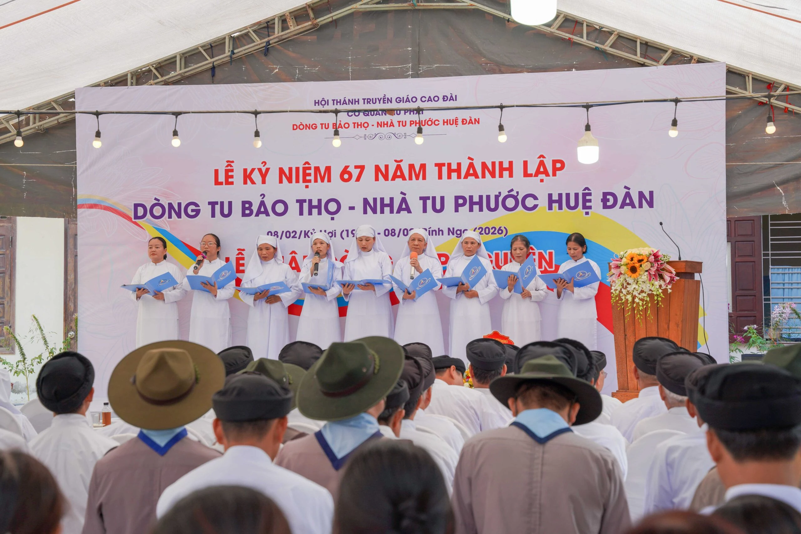 Lễ kỷ niệm 67 năm thành lập Dòng tu Bảo Thọ – Nhà tu Phước Huệ Đàn &amp; lễ nhập dòng, lập nguyện – ảnh 14