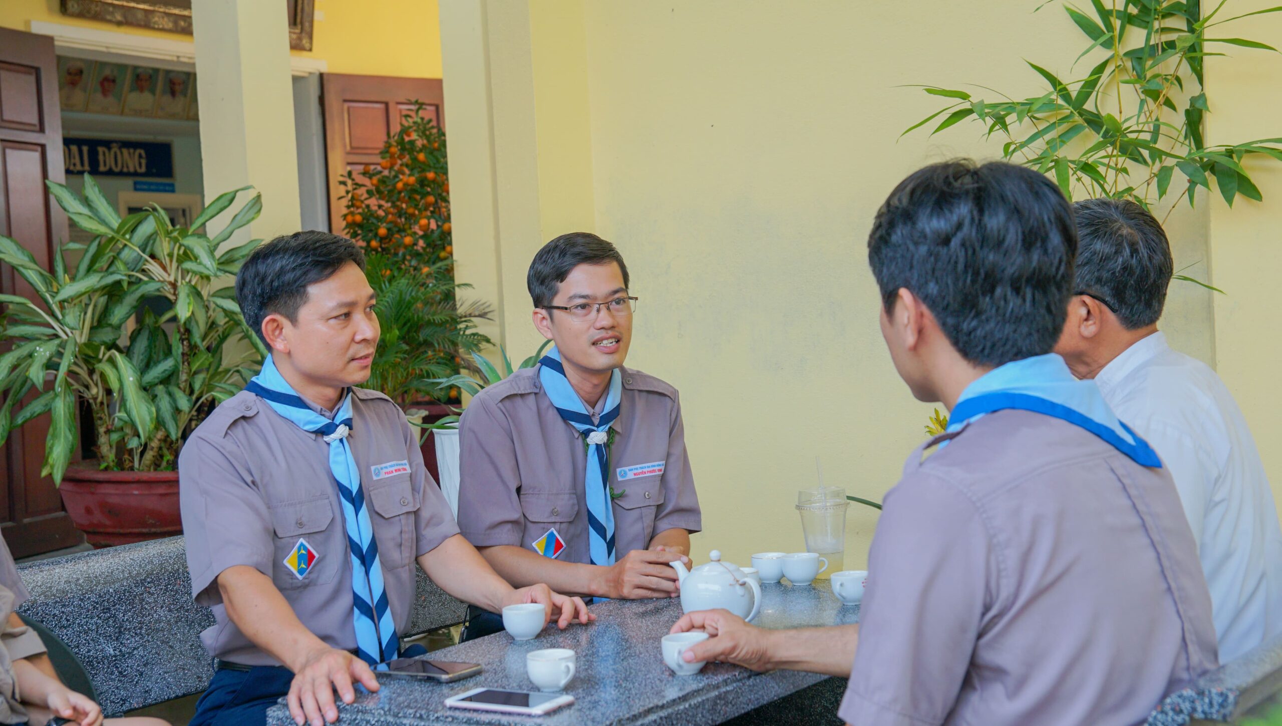 BPTr thăm và trao đổi đạo sự với GĐHĐ Trung Mỹ I, Quảng Hòa – ảnh 11