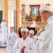 Hình ảnh: Hội Thánh tổ chức lễ bái mạng chức vụ Đầu Họ đạo, cầu phong nữ Lễ sanh