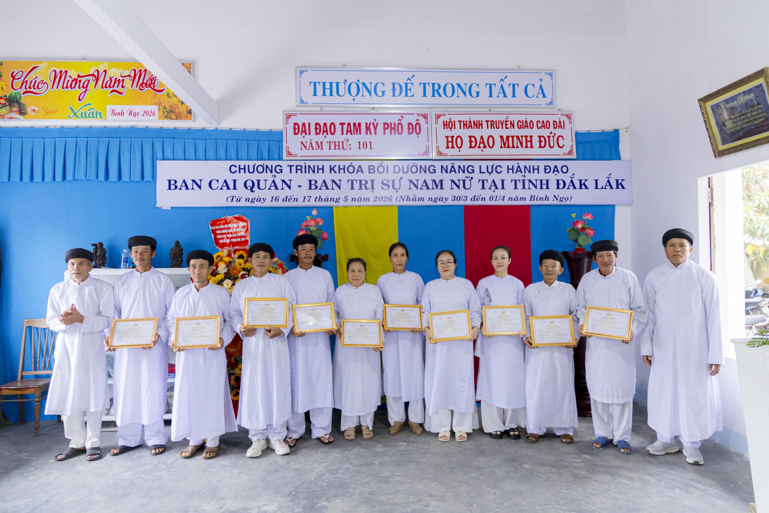 Khóa bồi dưỡng năng lực hành đạo tại tỉnh Đắk Lắk – ảnh 18