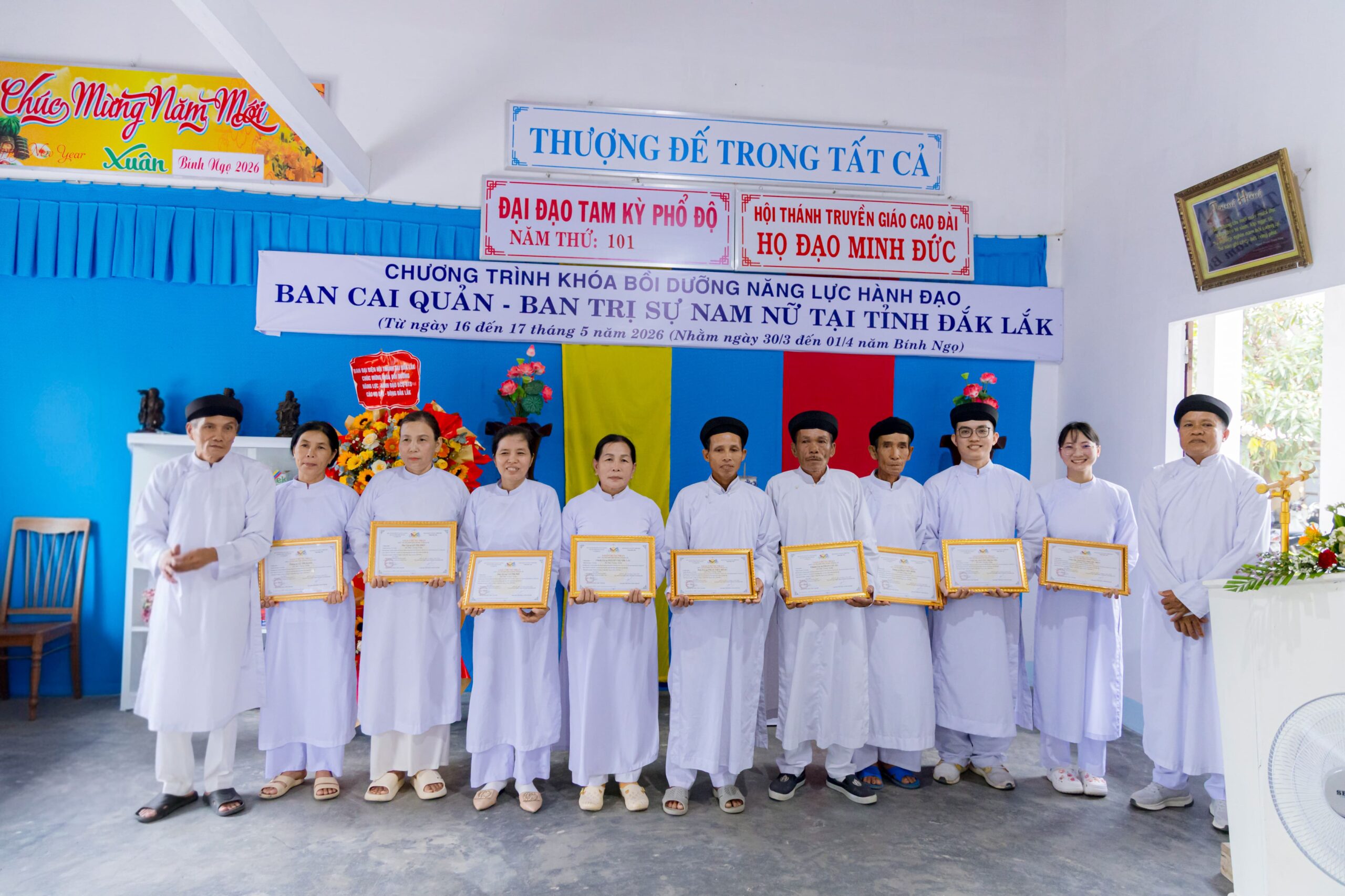 Khóa bồi dưỡng năng lực hành đạo tại tỉnh Đắk Lắk – ảnh 28