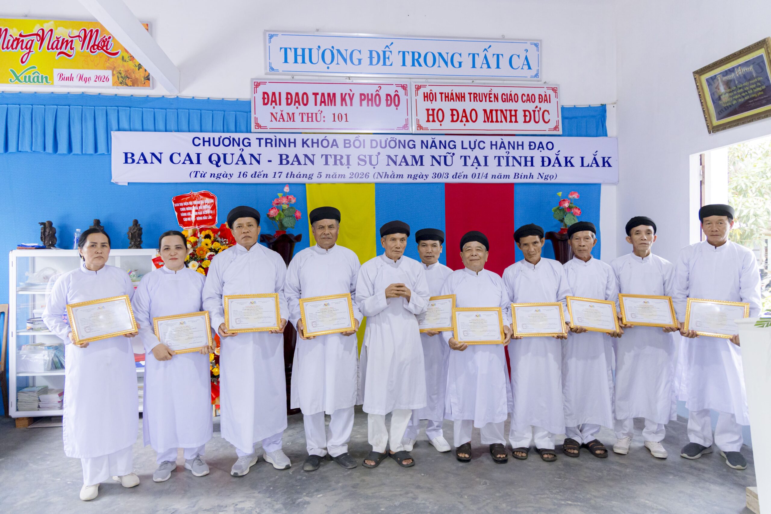 Khóa bồi dưỡng năng lực hành đạo tại tỉnh Đắk Lắk – ảnh 29