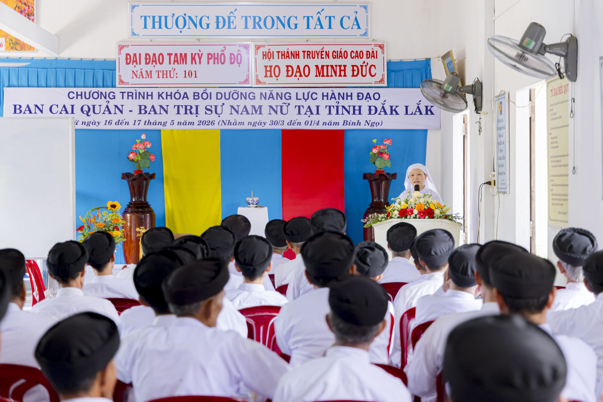 Khóa bồi dưỡng năng lực hành đạo tại tỉnh Đắk Lắk – ảnh 3