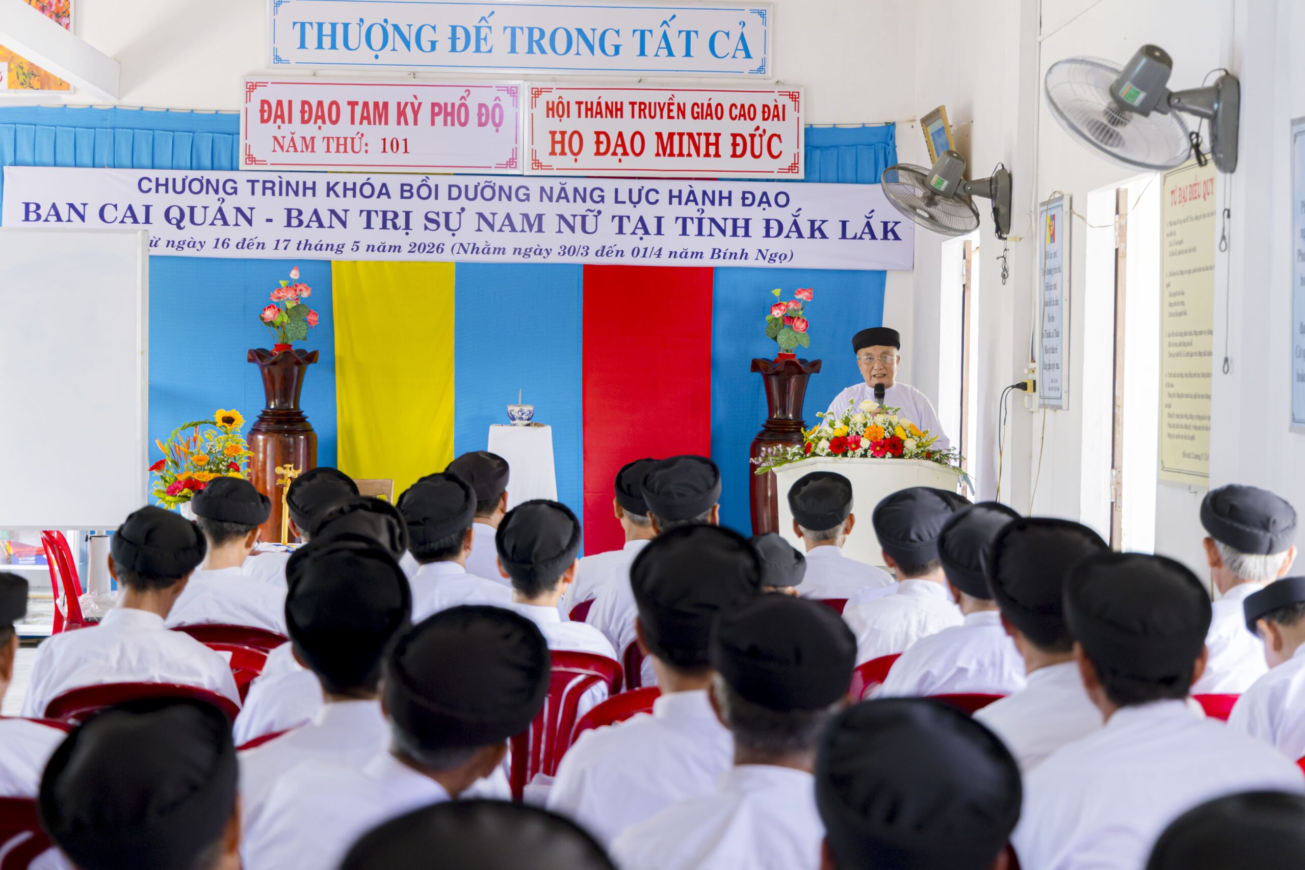 Khóa bồi dưỡng năng lực hành đạo tại tỉnh Đắk Lắk – ảnh 7