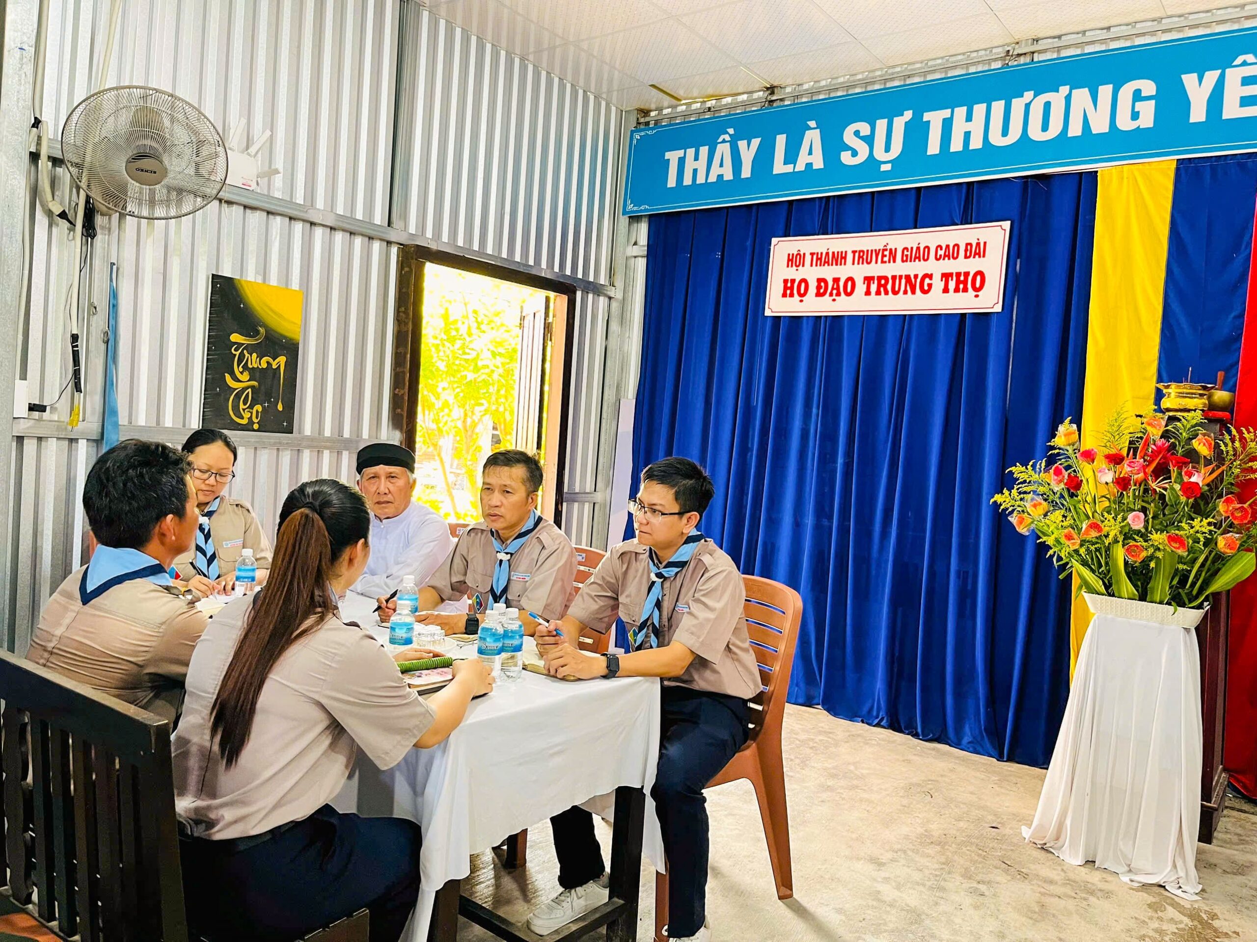 Ban Phụ trách thăm gặp và trao đổi sinh hoạt tu học Gia đình Hưng Đạo tại các Họ đạo Trung Liên Châu, Trung Dương, Trung Chính, Trung Hiệp và Trung Thọ – ảnh 4